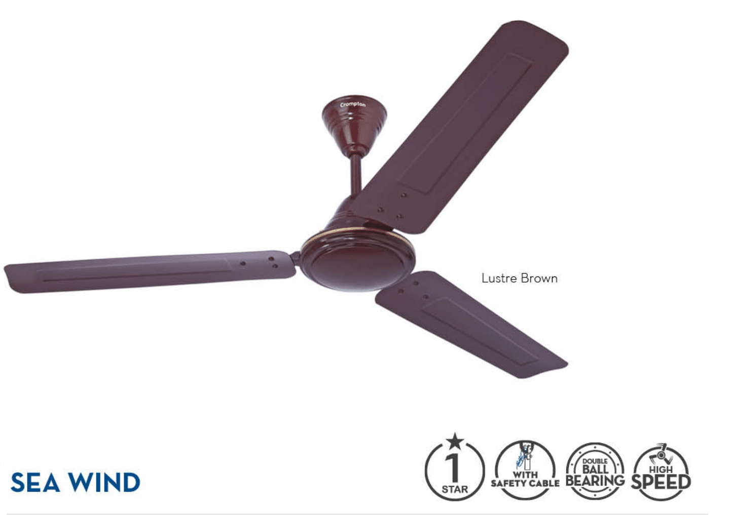 SUREBREEZE SEA WIND -LUSTRE BROWN